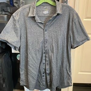 Apt. 9. Men size medium short sleeve button up shirt